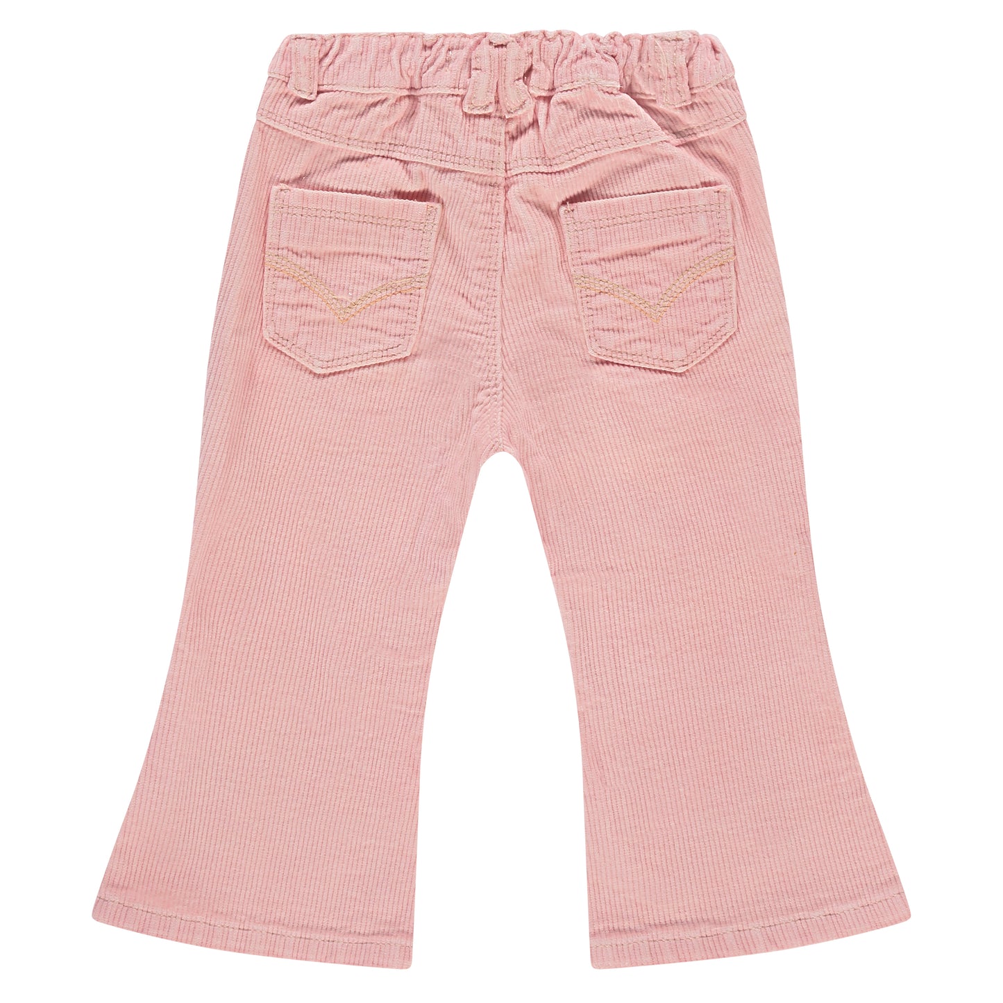 Blossom Pink Corduroy Flare Pants