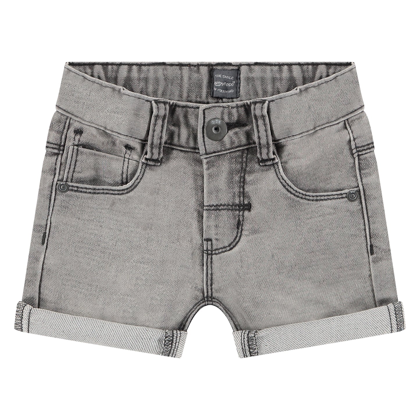 Light Grey Denim Short