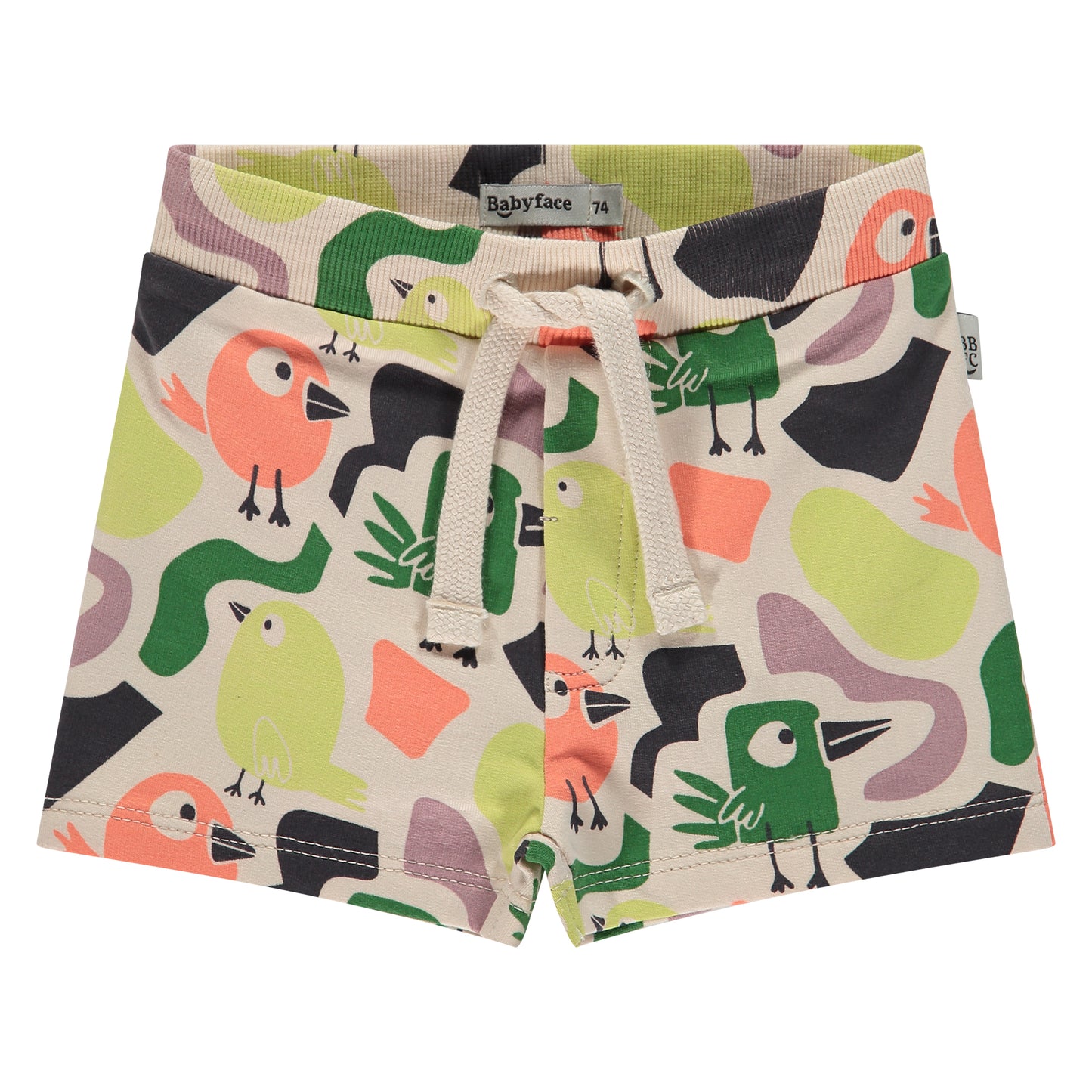Bright Tropical Bird Sweatshort