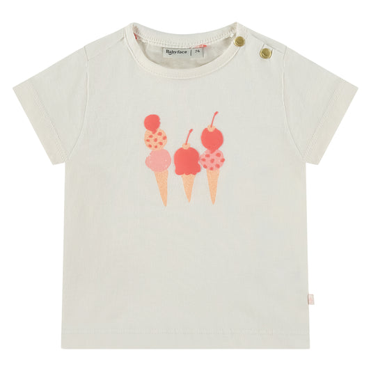 Ivory Ice Cream Graphic T-Shirt