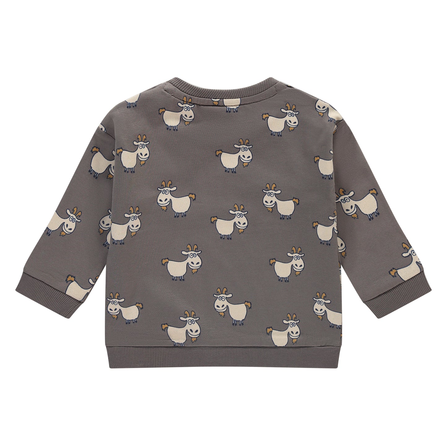 Dark Grey Funny Goat Sweatshirt