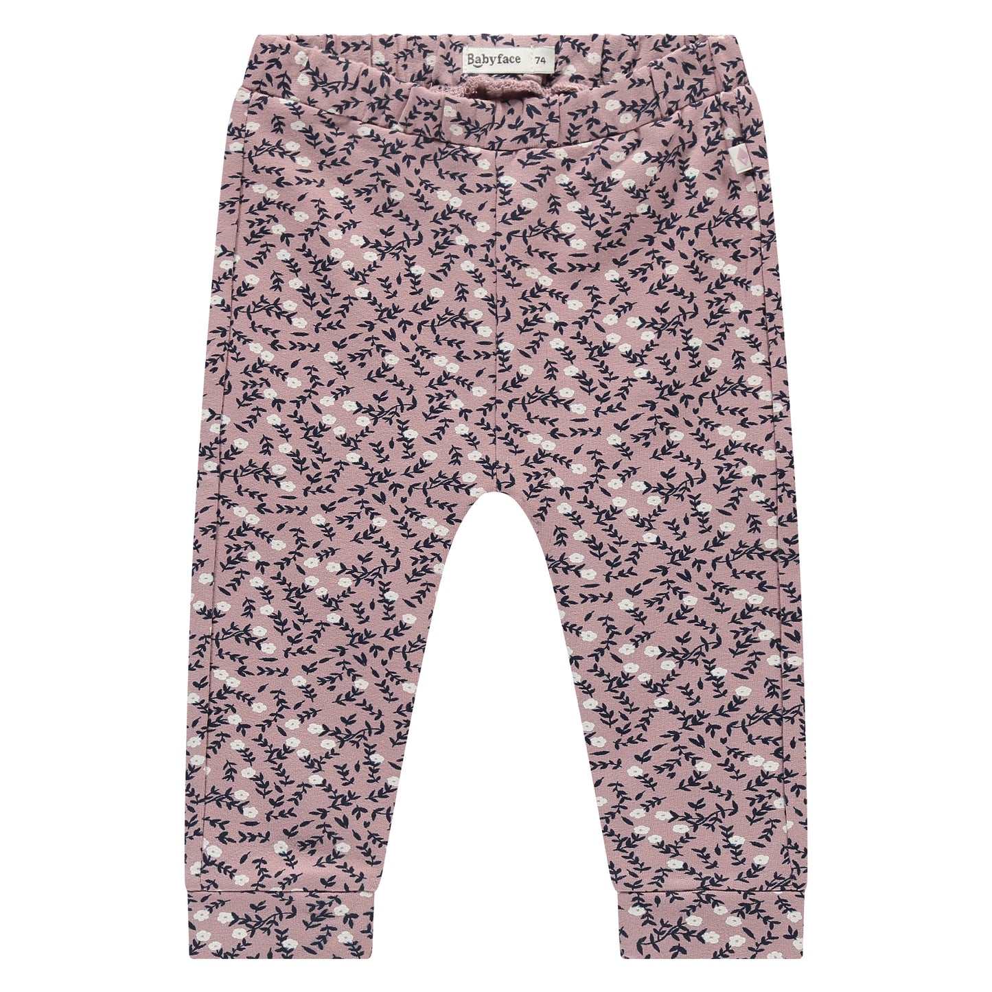 Dusty Lilac Navy Floral Sweatpant