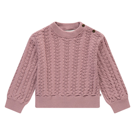 Dusty Lilac Pullover Sweater