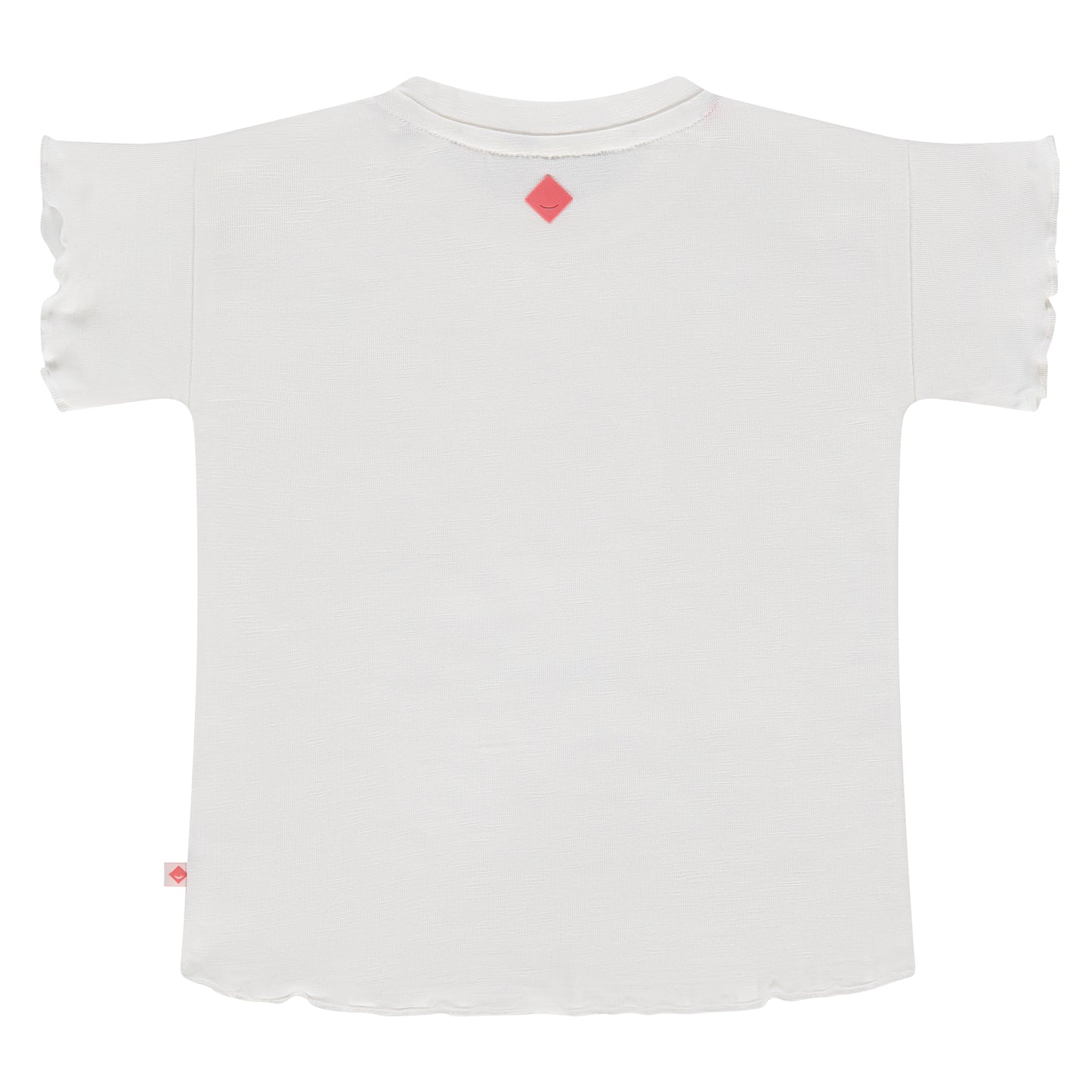 Strawberry Ruffle Short Sleeve Tee