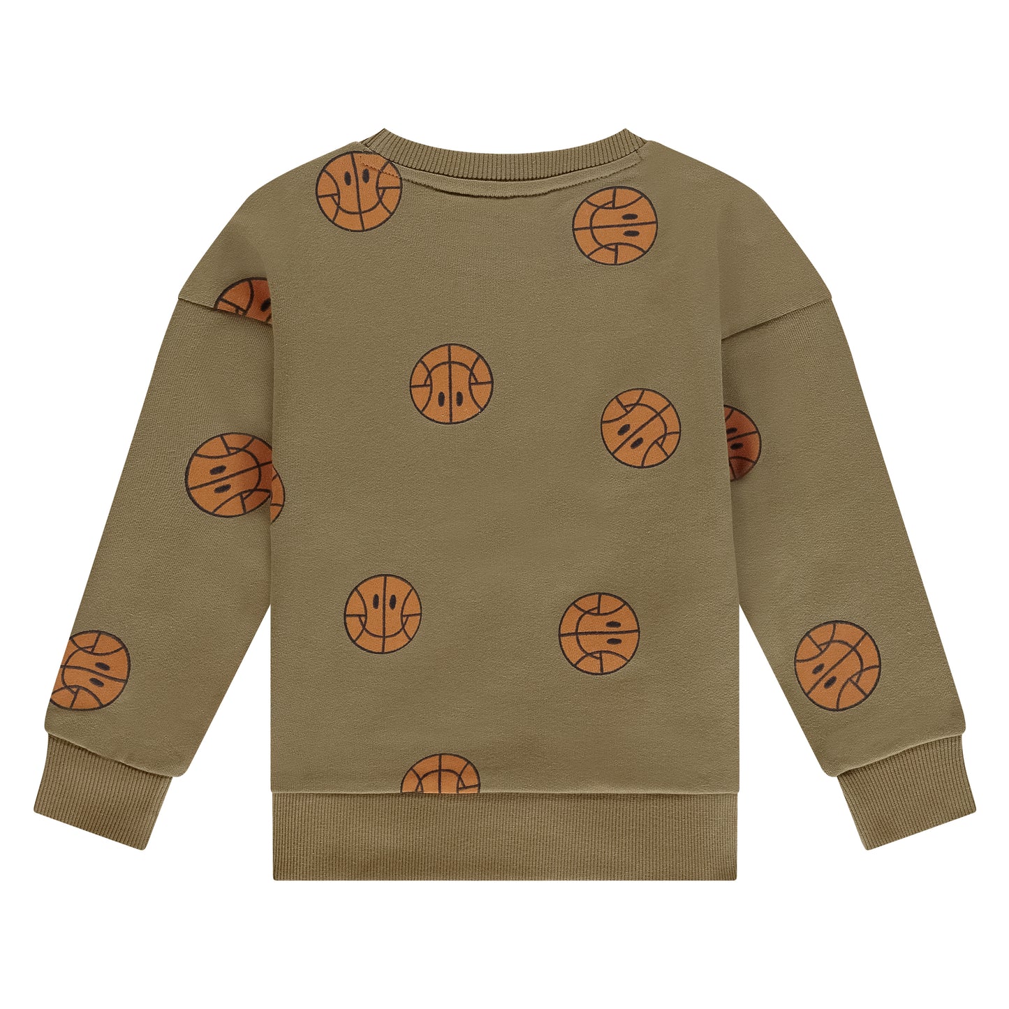 Smiley Basketball Camel Sweatshirt