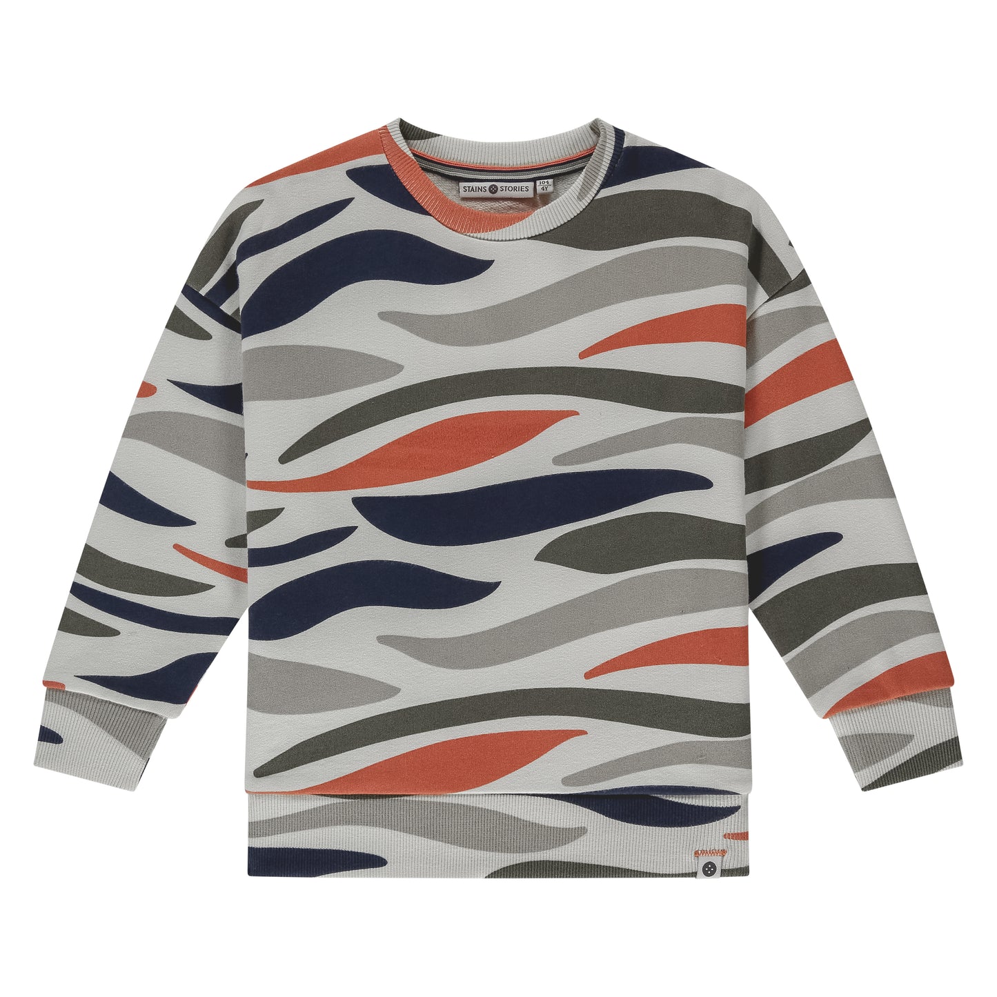 Multi Color Zebra Sweatshirt