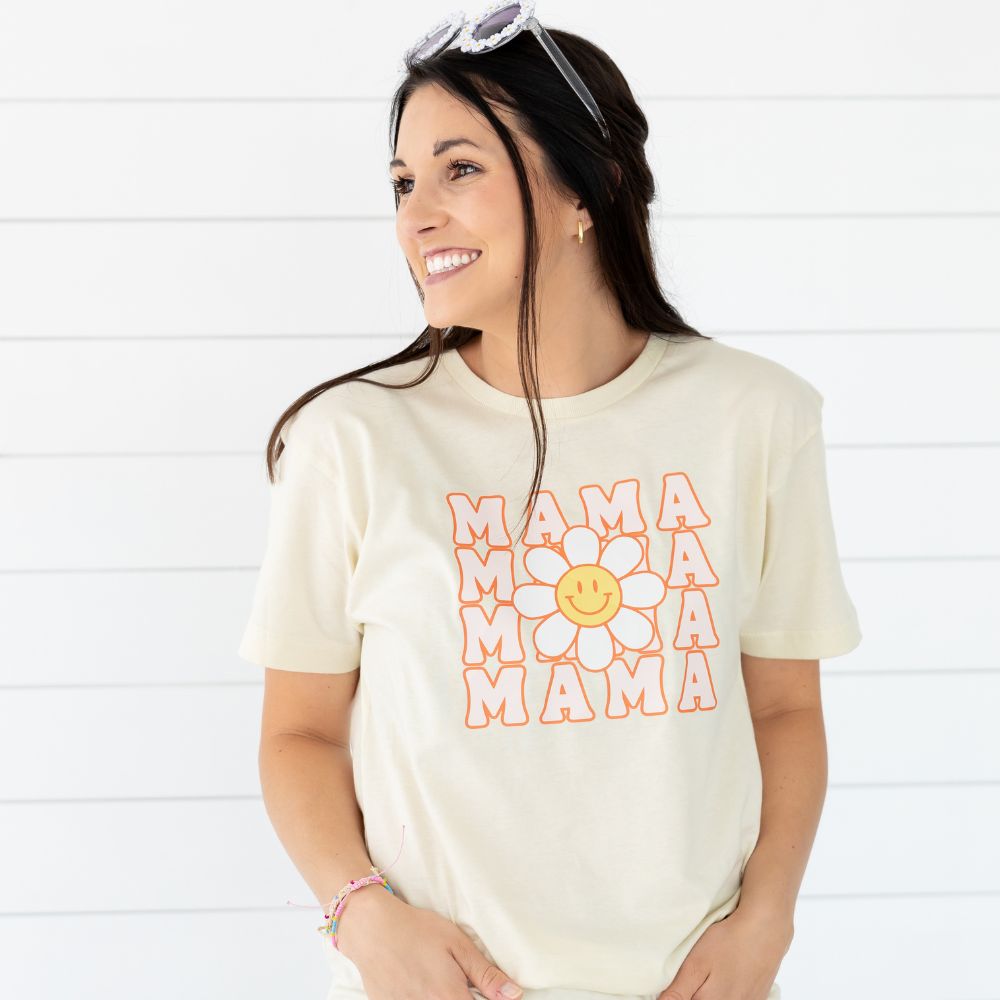MAMA Daisy Adult Short Sleeve Tee
