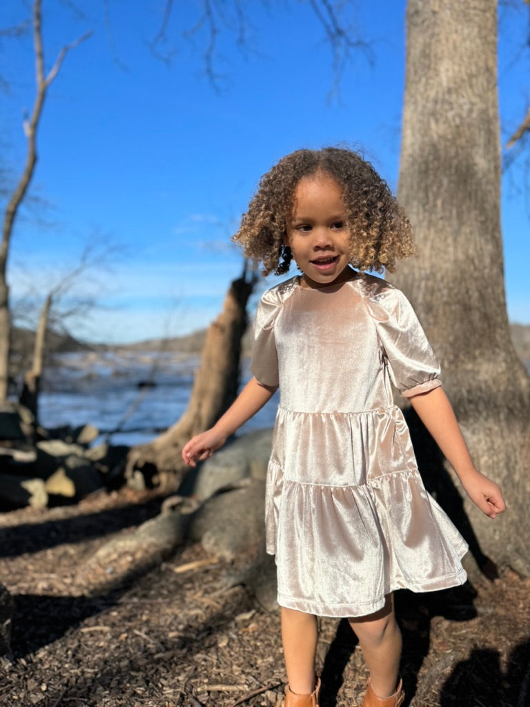 Wheat Alice Dress