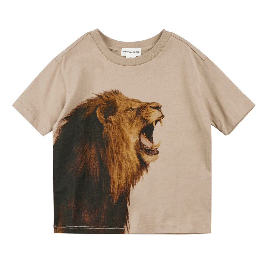 Roaring Lion Photoreal Taupe T-Shirt