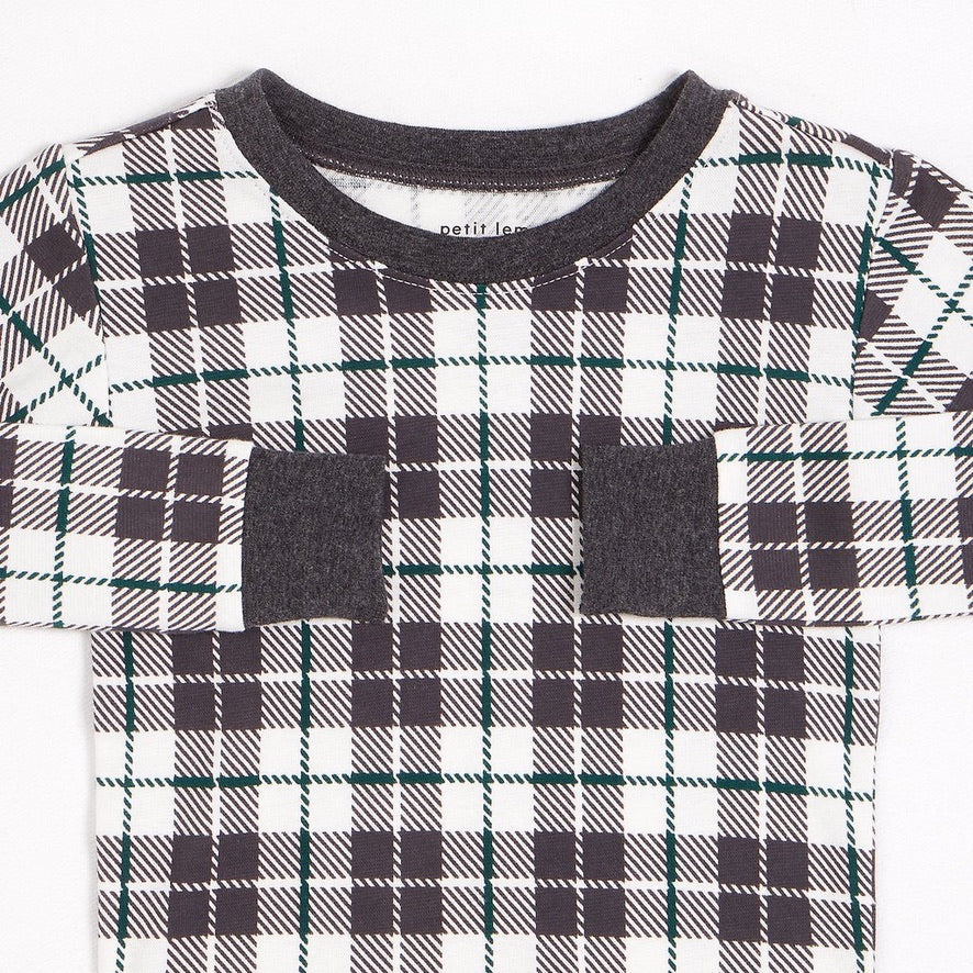 Forest Plaid PJ Set