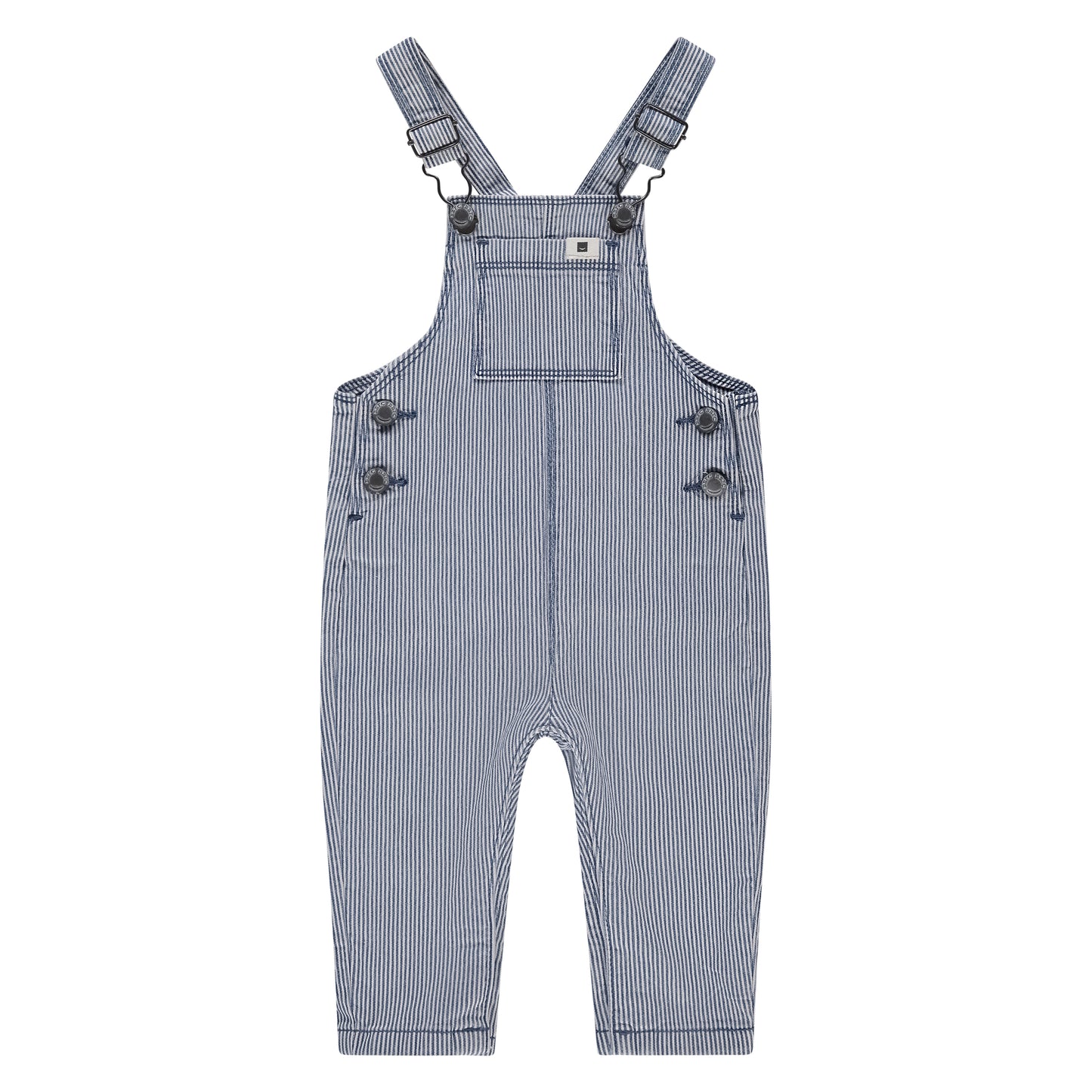 Blue & White Stripe Overall