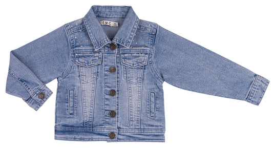 Rhinestone Denim Jacket