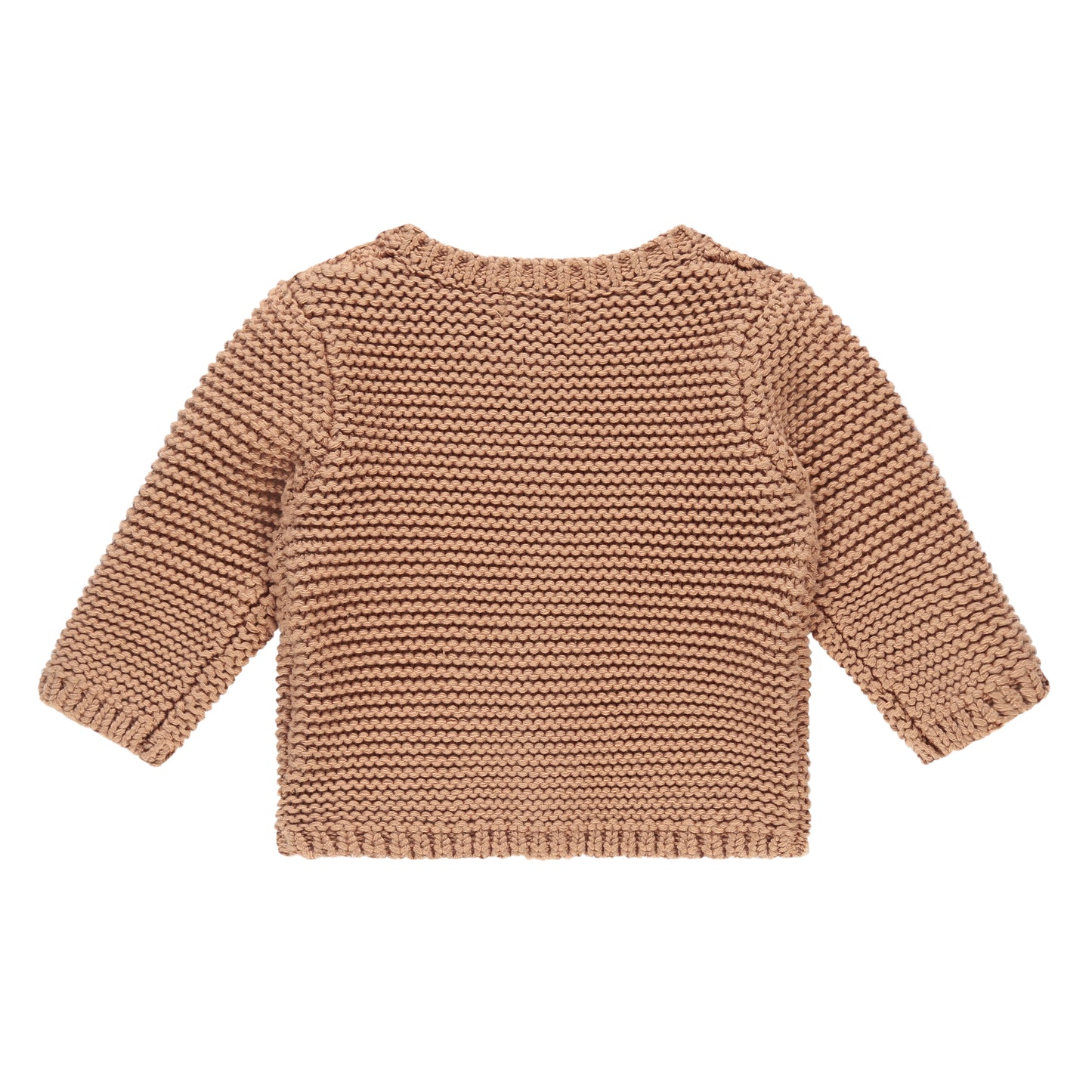 Tan Button Front Cardigan