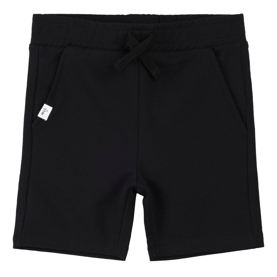 Black Miles Basics Terry Shorts