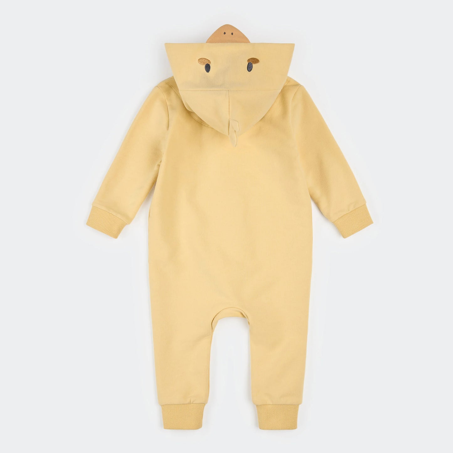 Hooded Baby Chick Yellow Playsuit
