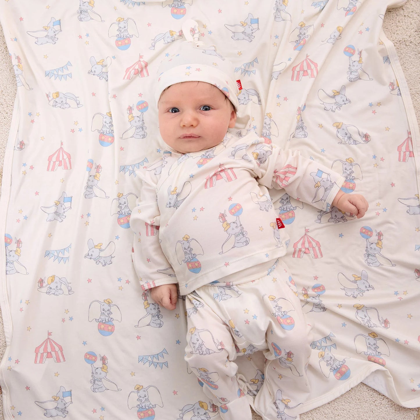 Dumbo Circus Modal Baby Blanket