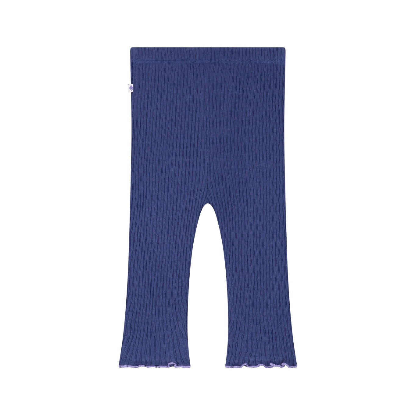 Deep Purple Ribbed Legging