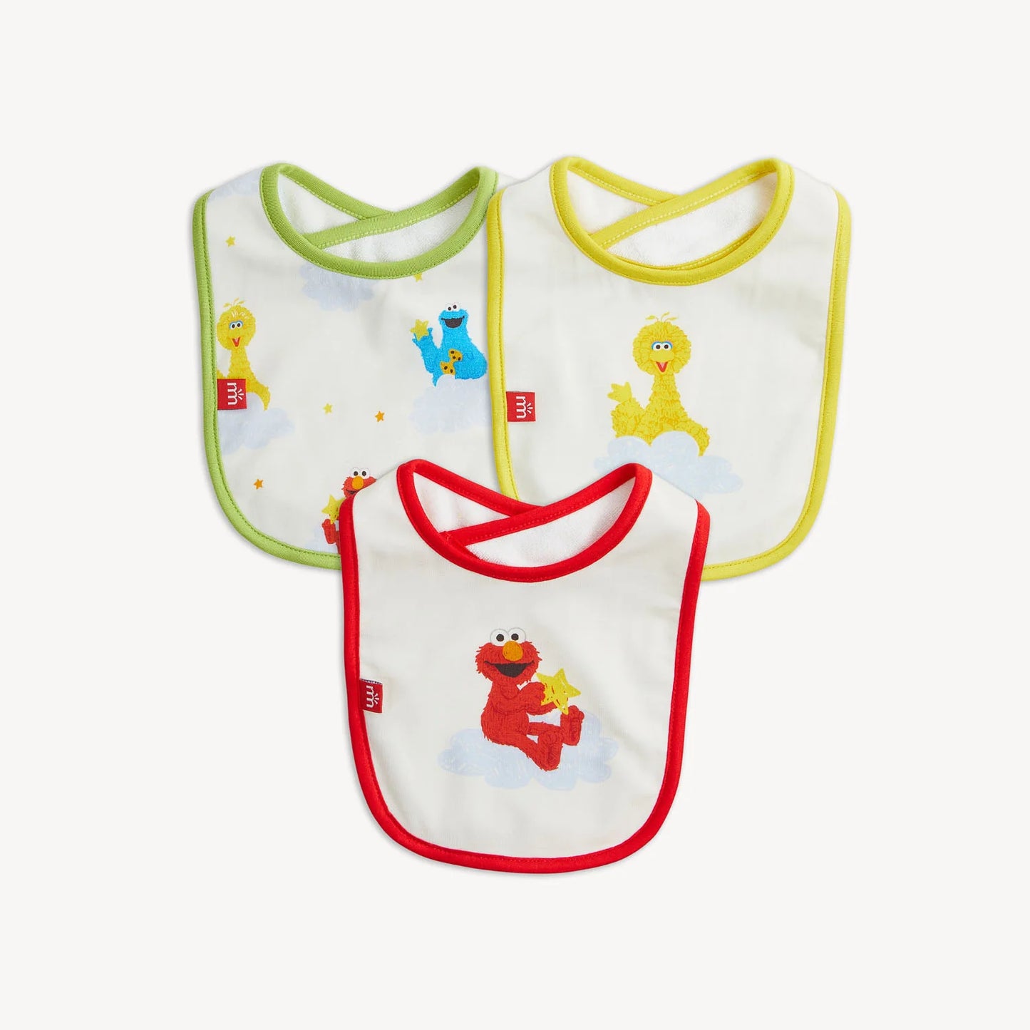 Sesame Street | Sweet Dreams Modal Magnetic Bib 3-Pack