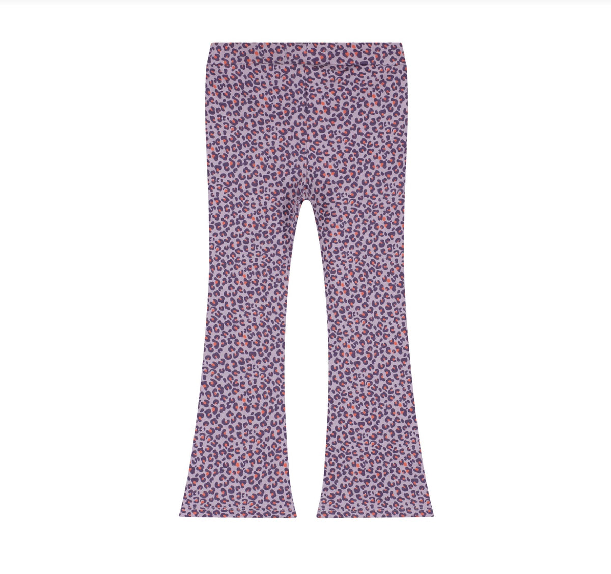 Purple Leopard Flare Legging