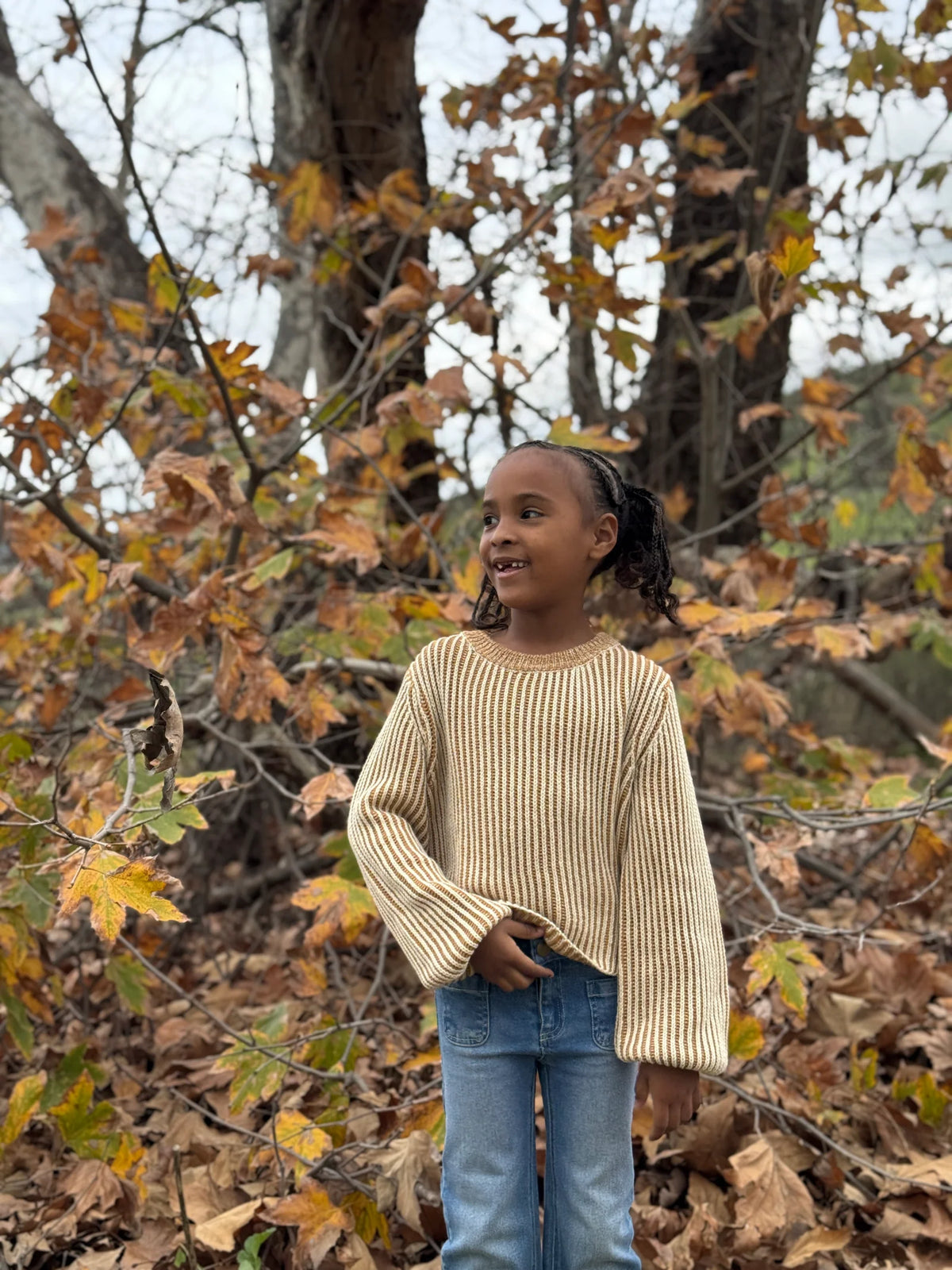 Gold Autumn Sweater