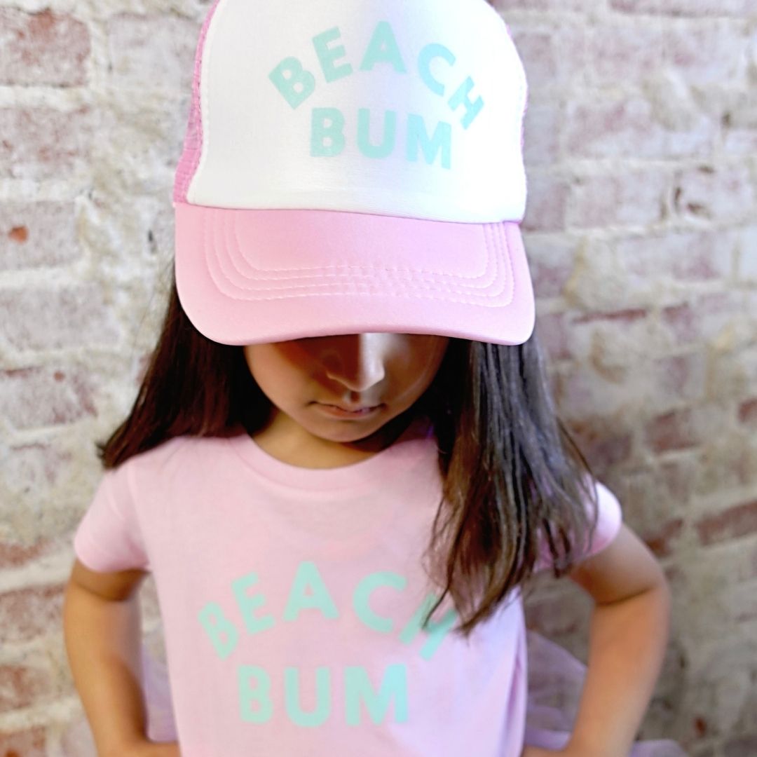 Pink Beach Bum Hat