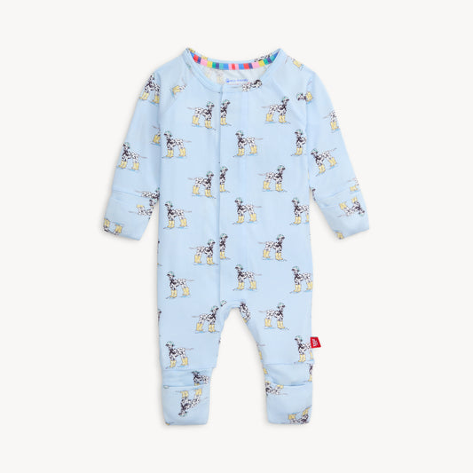 Spots and Splashes Modal Magnetic Convertible Footie