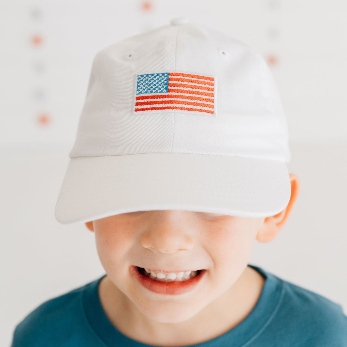 American Flag Patch Baseball Hat