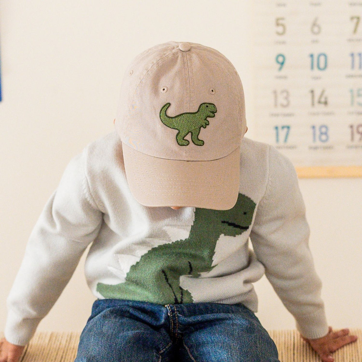 DINOSAUR PATCH BASEBALL HAT