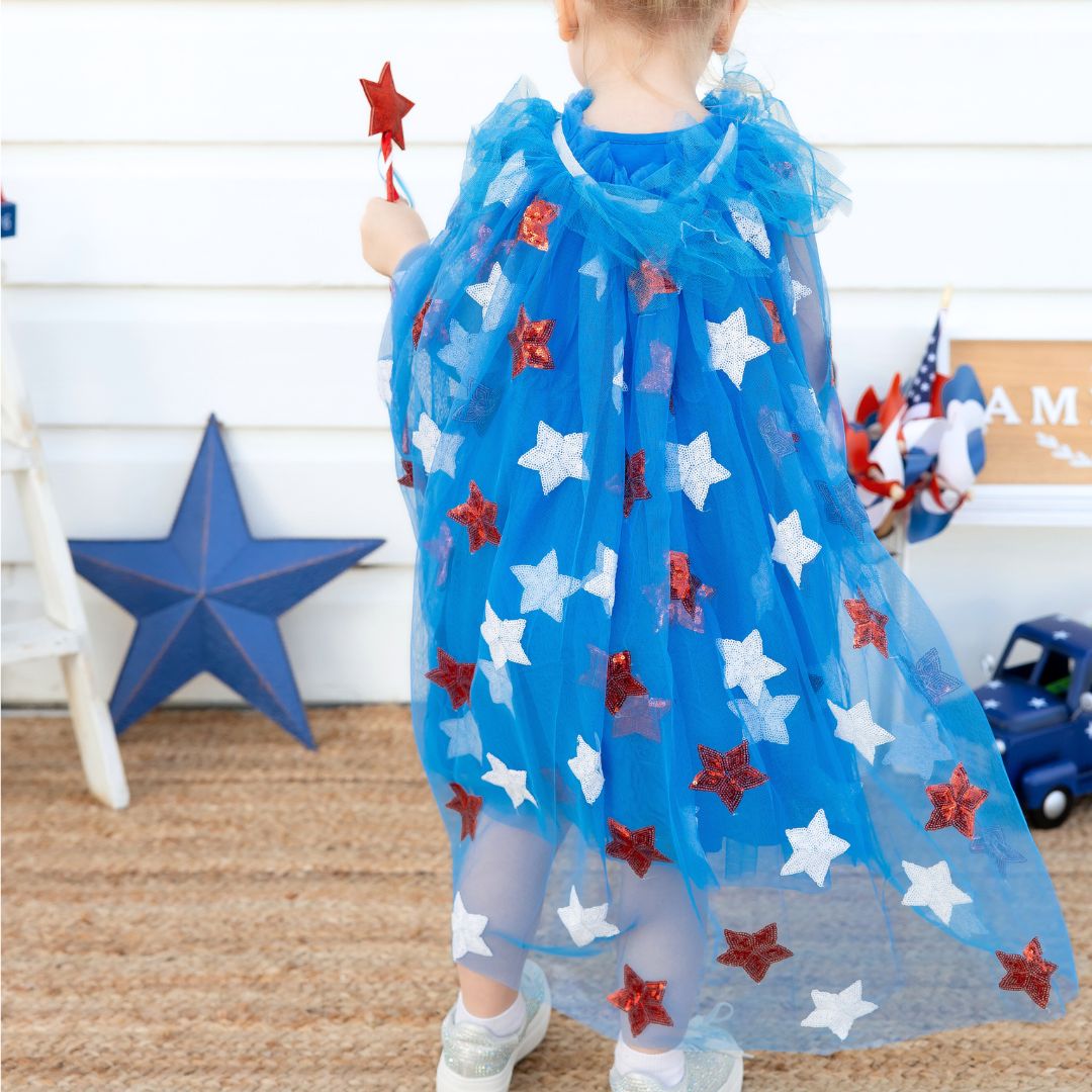 Patriotic Star Cape