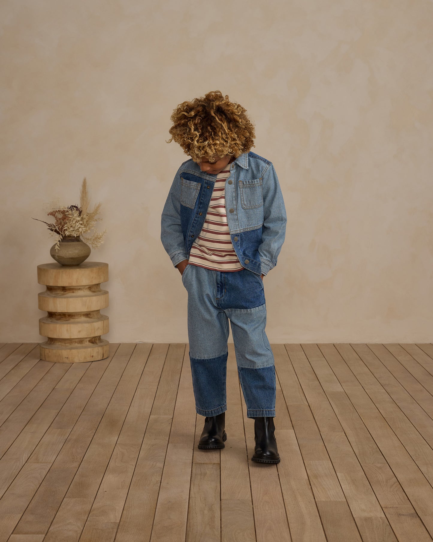 Baggy Pant || Light Washed Denim