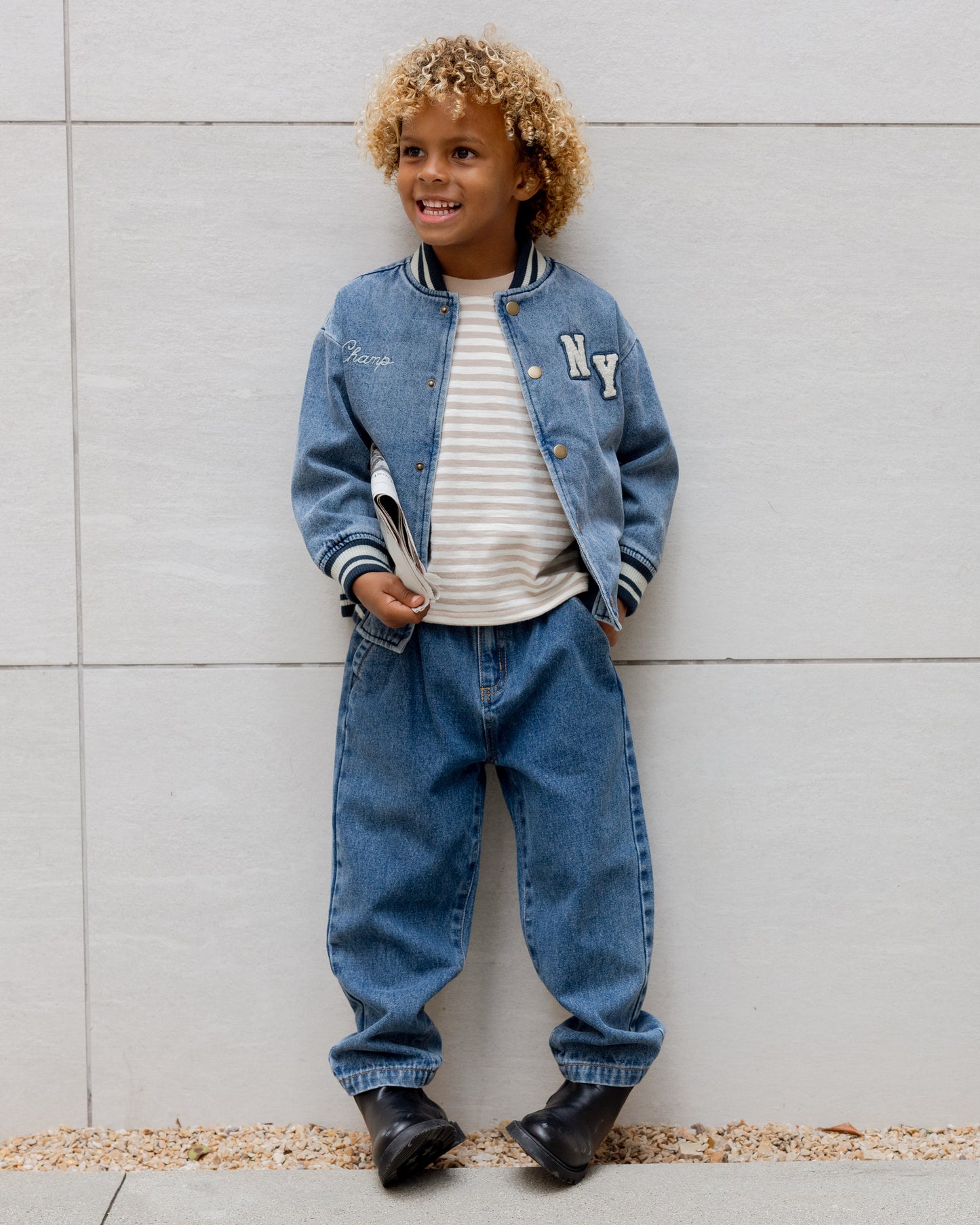 Baggy Pant || Indigo Denim