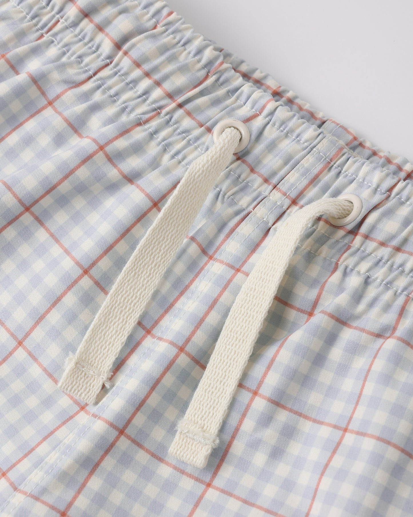 Perry Short || Light Blue Plaid