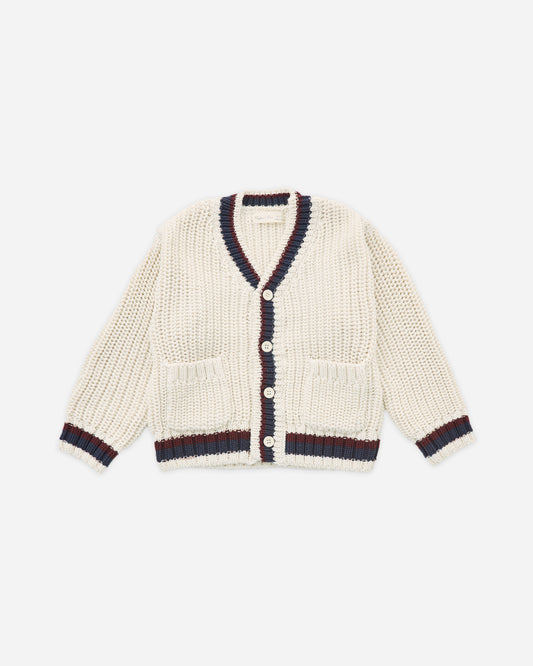 Collegiate Cardigan || Natural