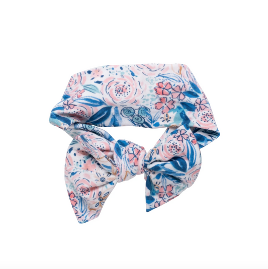 Once & Floral Knot Bow Headband