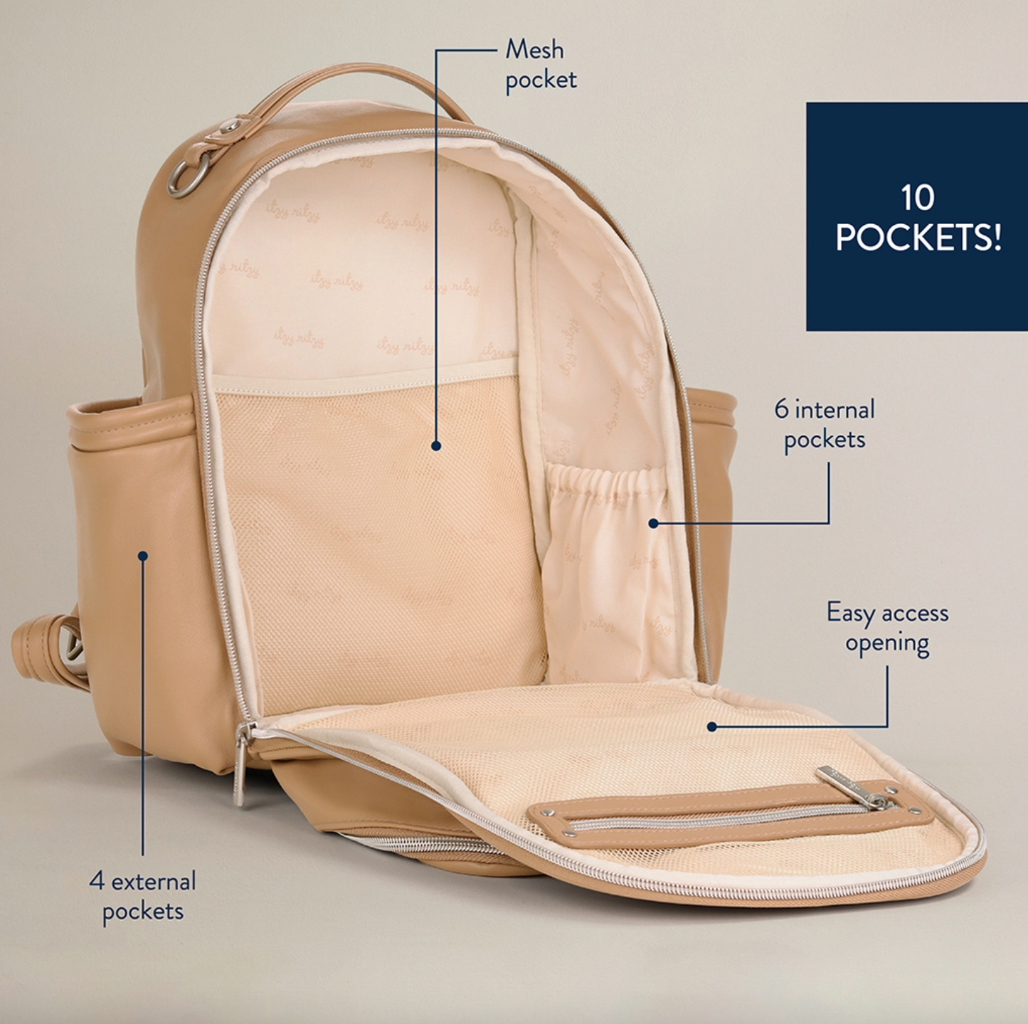 Chai Itzy Mini Plus™ Diaper Bag Backpack