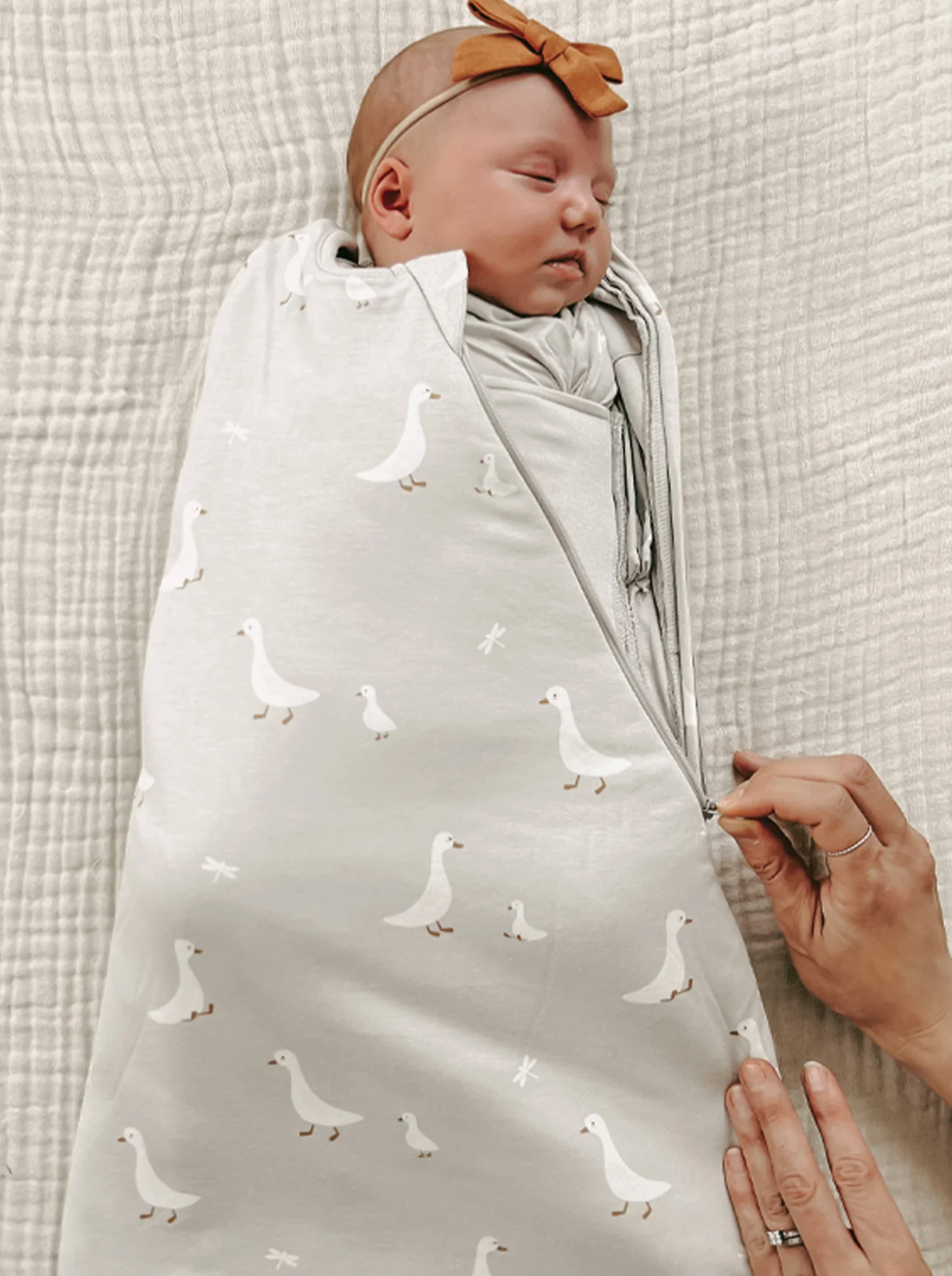 swaddle sleep sack - goose