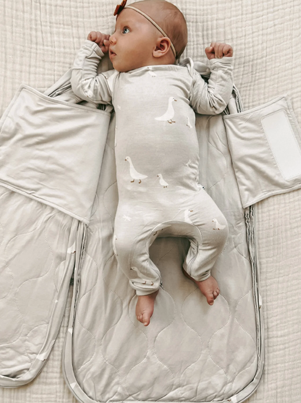 swaddle sleep sack - goose