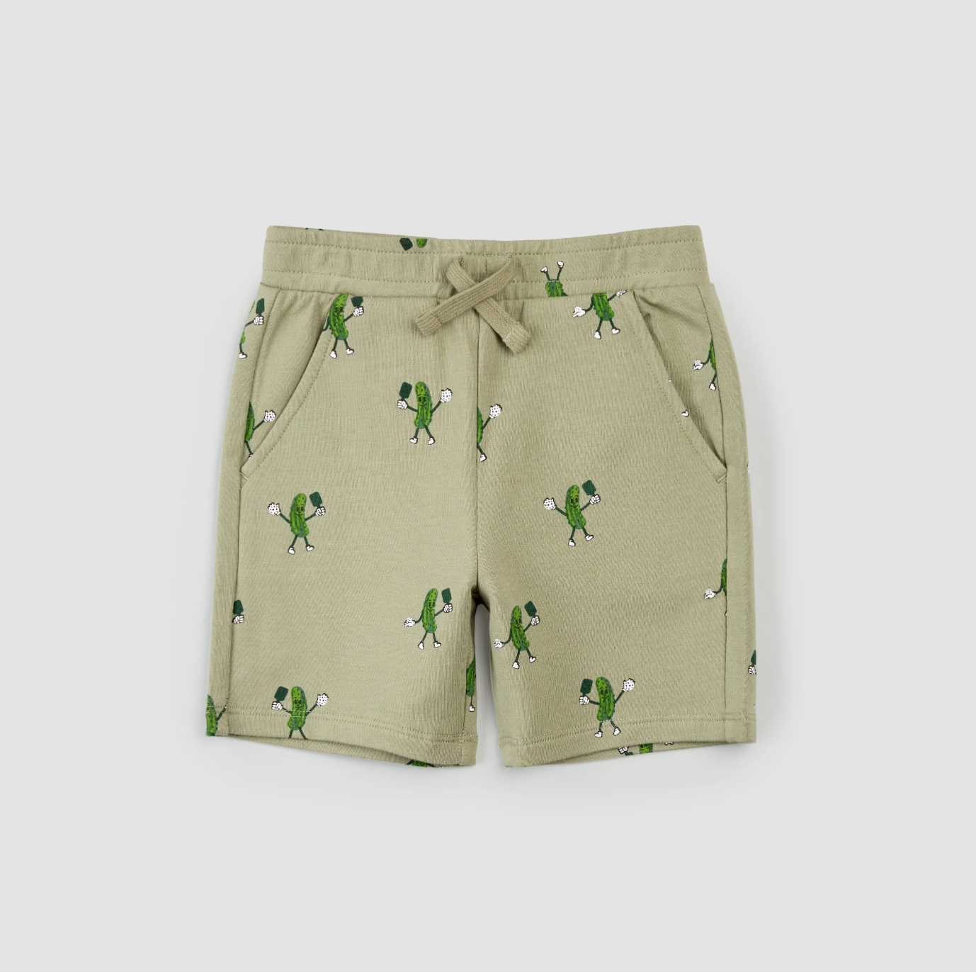 Pickleball Print on Sage Short