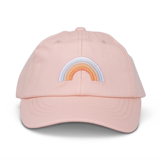 Blushing Rainbow Hat