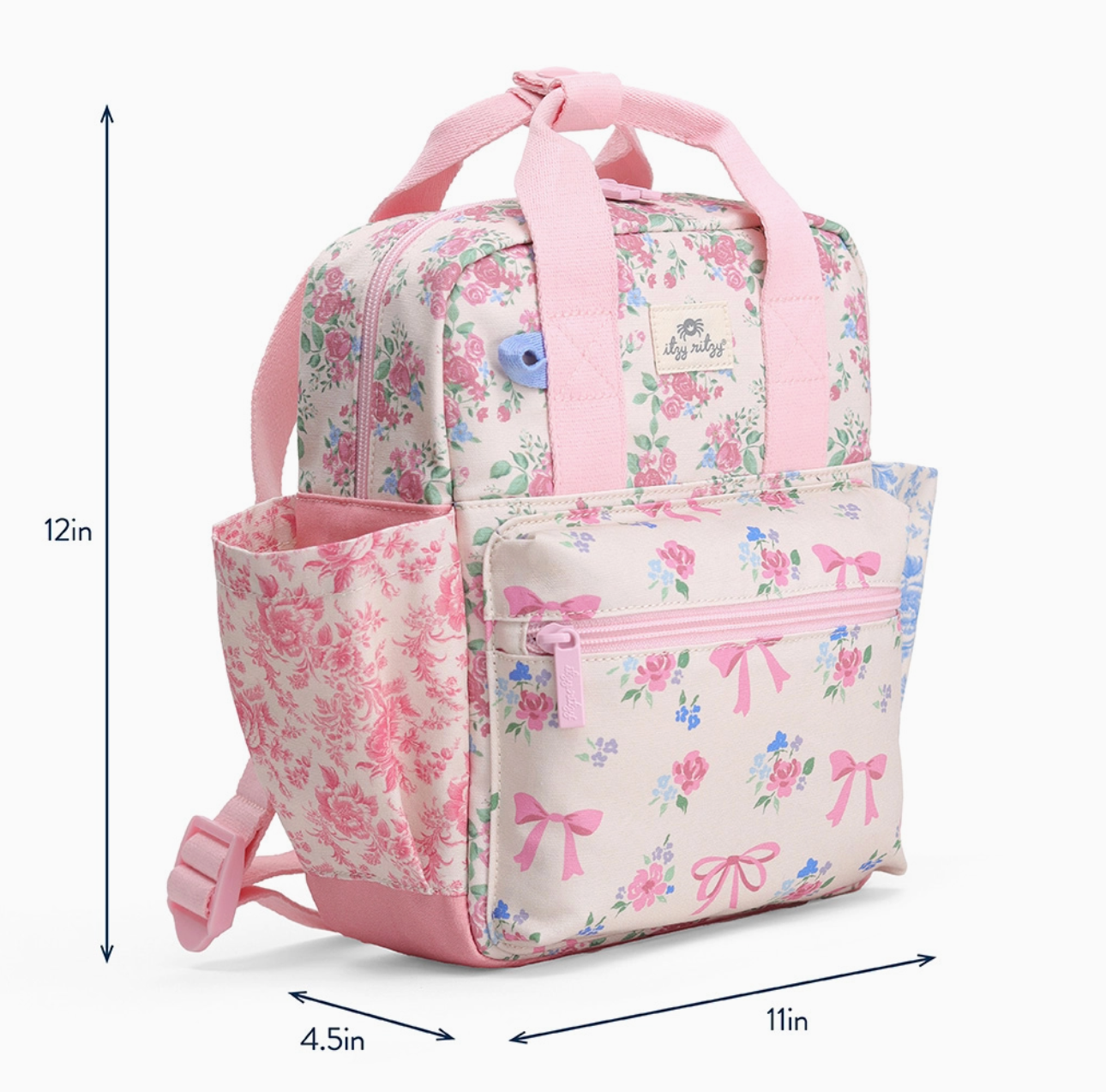 Itzy Bitzy Backpack - Ribbons & Roses