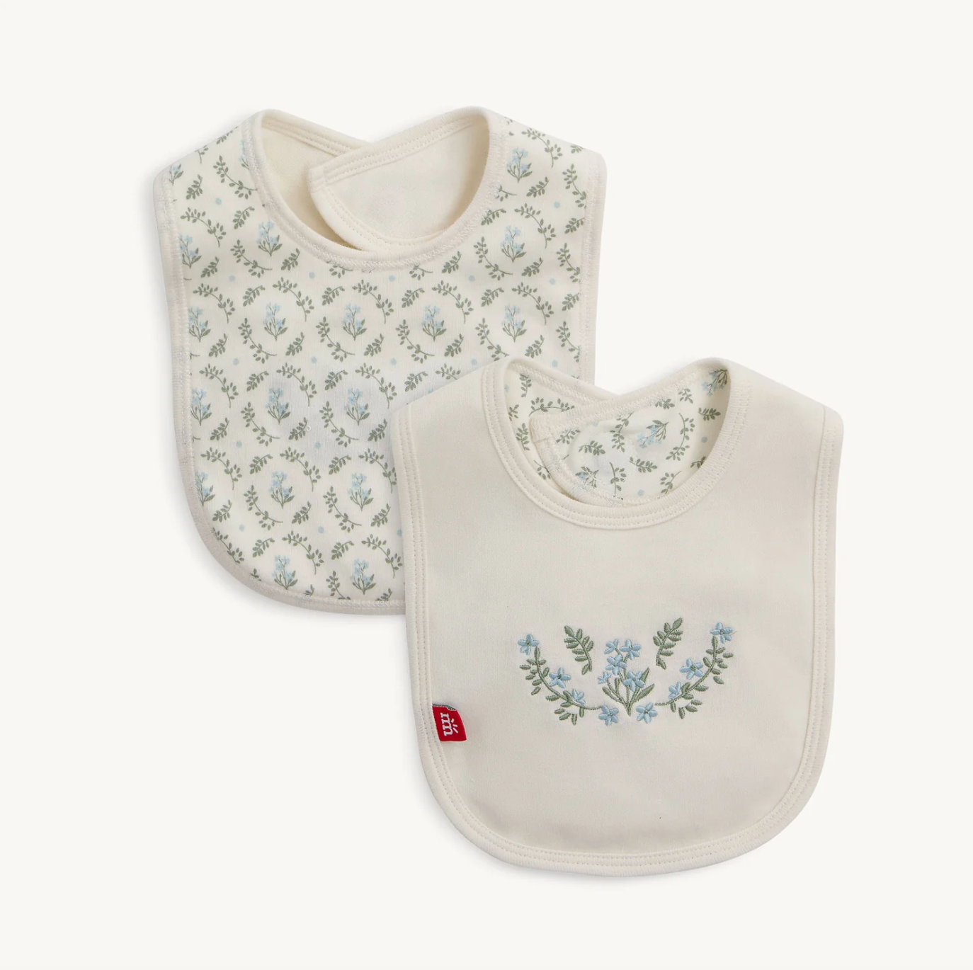 Eloise Organic Cotton Reversible Bib