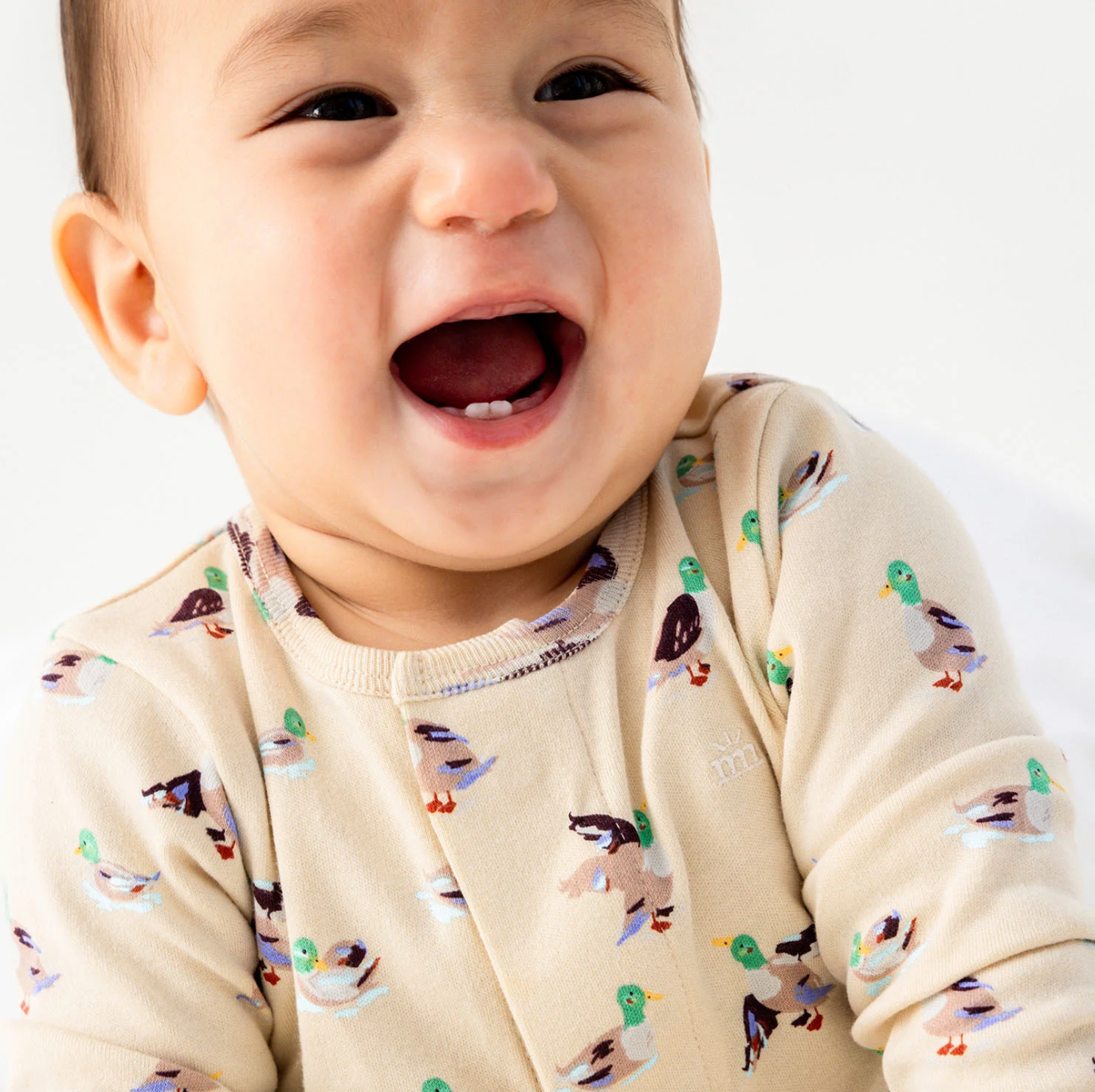 Quack Me Up Organic Cotton Footie