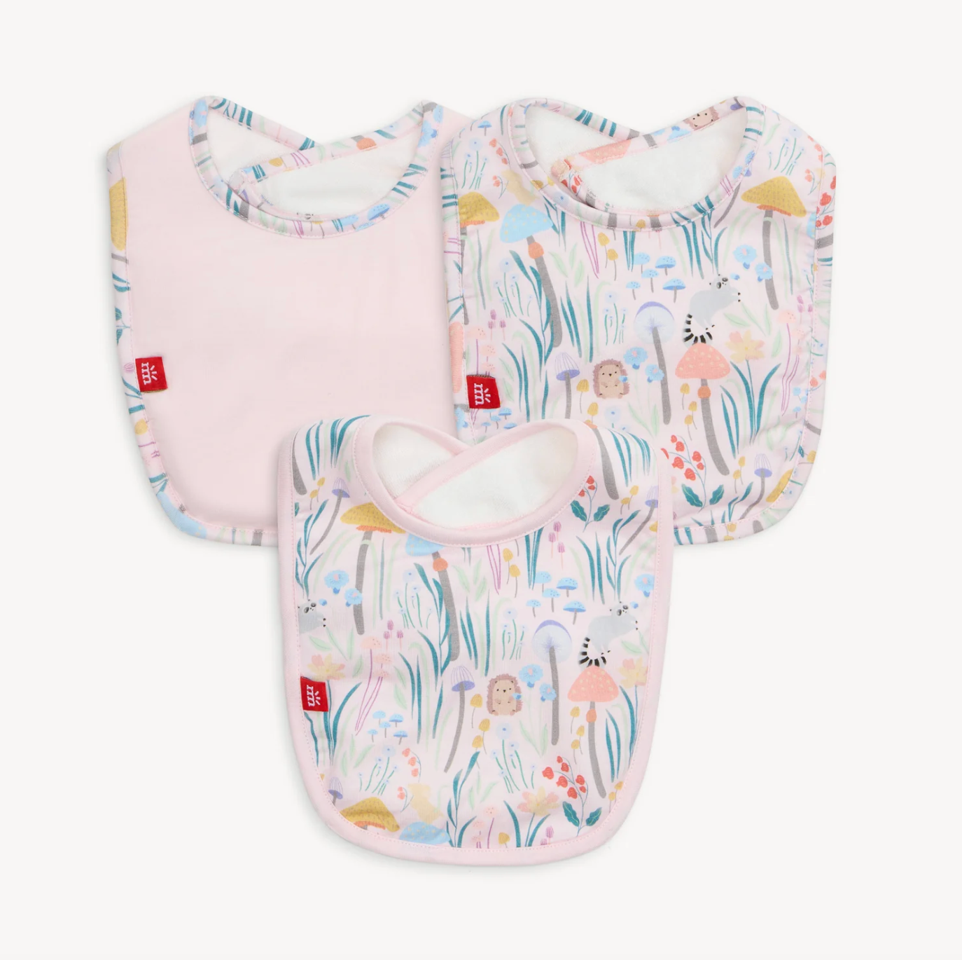 Shroom & Bloom Modal Bibs - 3pk