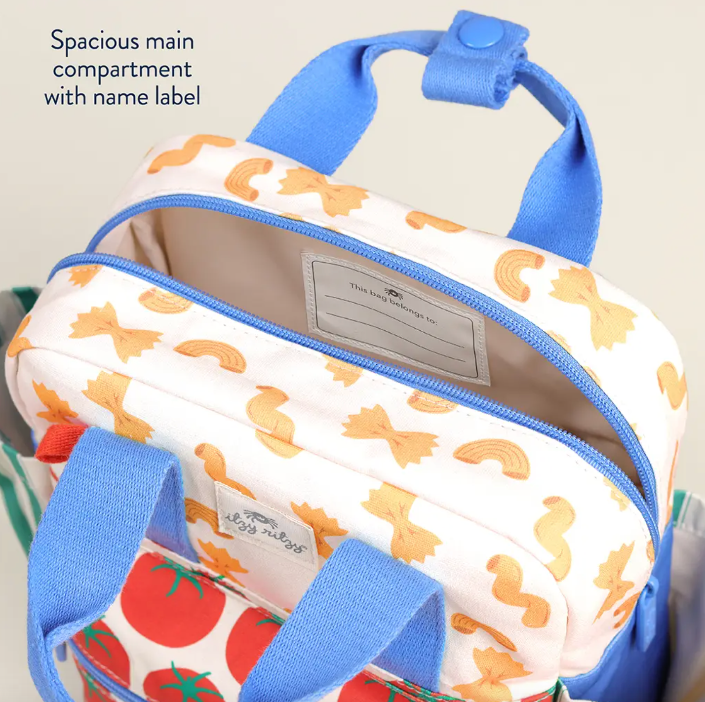 Itzy Bitzy Backpack - Pasta la Vista