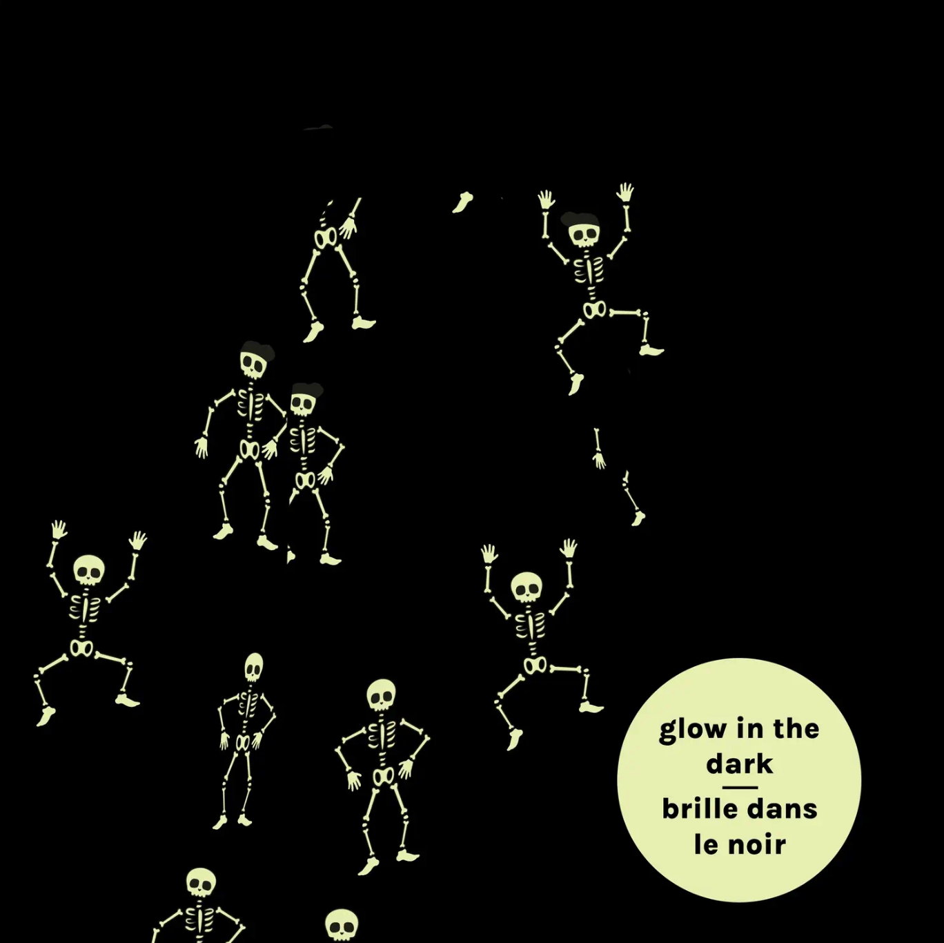 Dancing Glow-in-the-Dark Skeletons Joggers