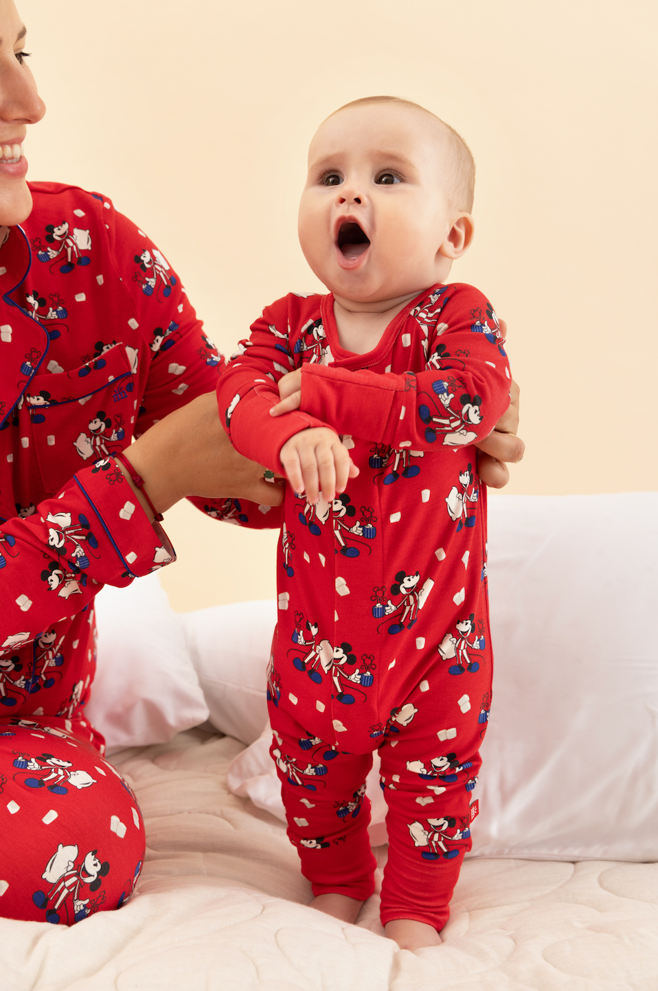 Disney | Red Cocoa Club. RightFit™ Magnetic Convertible Coverall