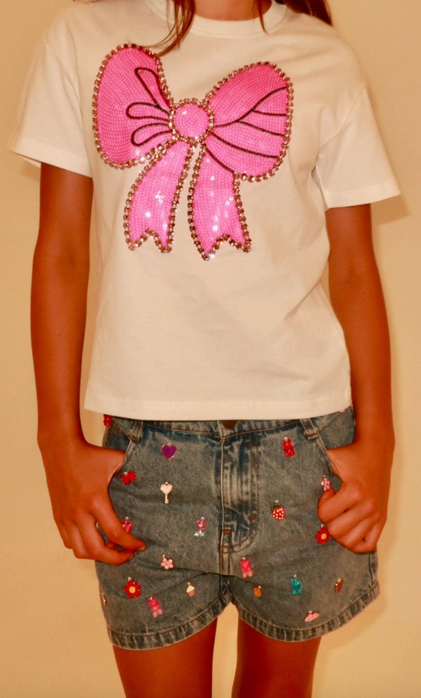 Pinky Big Bow T-Shirt
