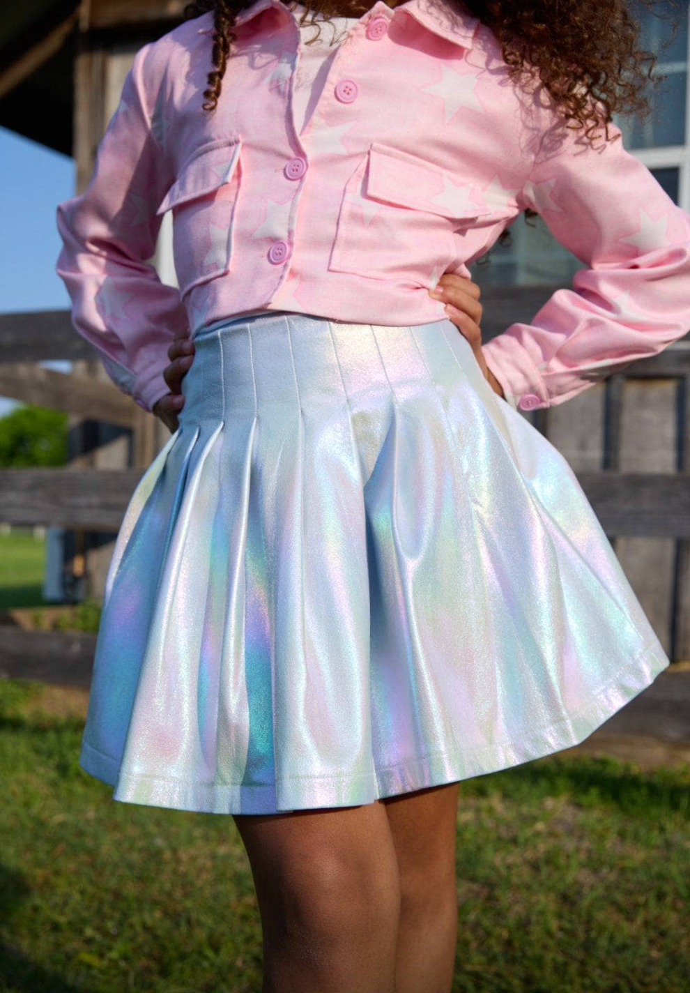 Hologram Shimmer Skirt