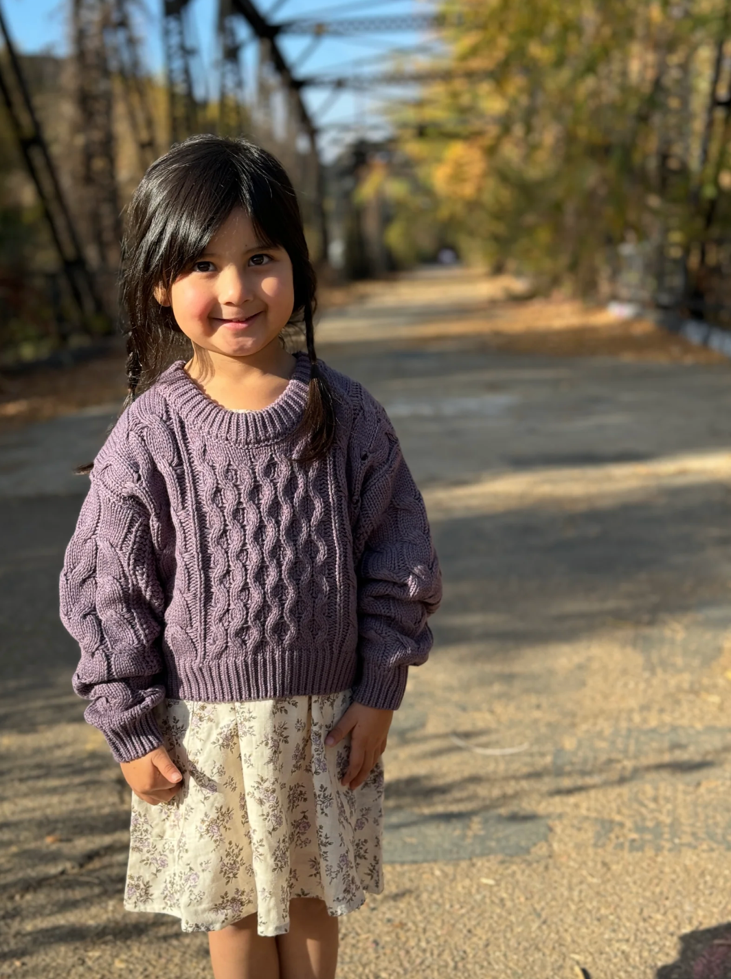 Lavendar Molly Sweater