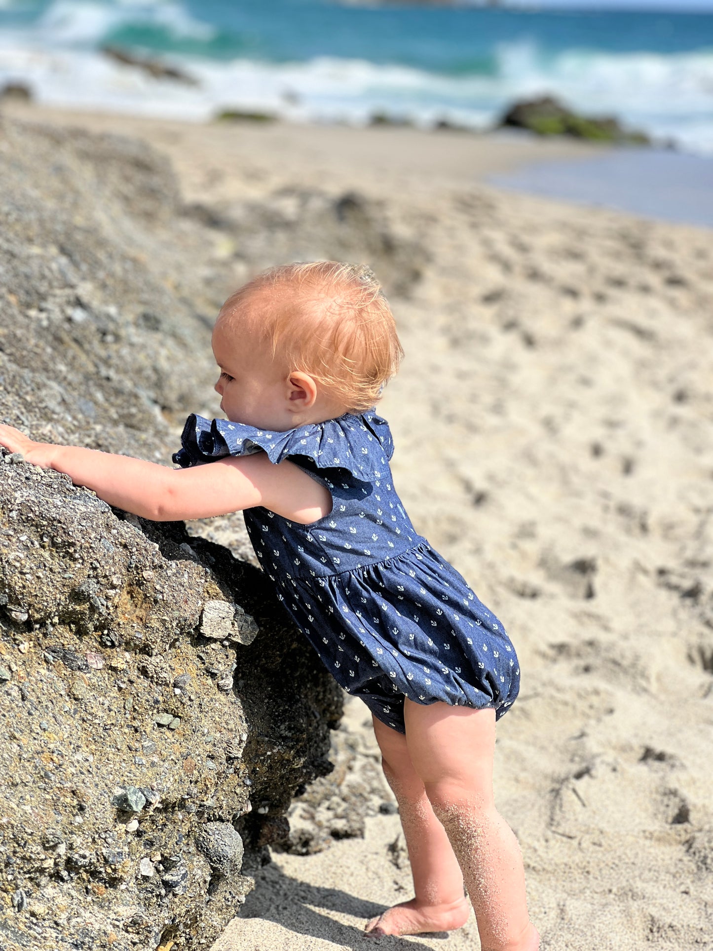 Navy Anchors Maya Bubble